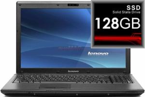 Lenovo - Promo exclusiv evoMAG! Laptop G560 (INTEL Pentium Dual Core P6100, 15.6", 3GB, 128GB SSD, NVIDIA GeForce 310M @ 512MB)