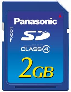 Panasonic card sd 2gb