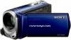 Sony - camera video sx33 (albastra)