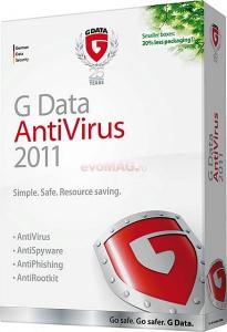 G Data - G Data Antivirus 2011&#44; 1 calculator&#44; 1 an&#44; Licenta ESD