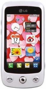 LG - Telefon Mobil GS500 Cookie Plus (Alb)