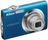 NIKON - Promotie Camera Foto COOLPIX S3000 (Albastra)