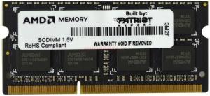AMD - Memorie Laptop Entertainment SO-DIMM DDR3, 1x2GB, 1333MHz (CL9-9-9)
