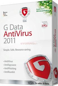 G Data - G Data Antivirus 2011&#44; 3 calculatoare&#44; 1an&#44; Licenda Box