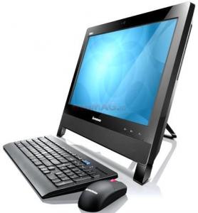 Lenovo - All-In-One PC ThinkCentre Edge 71z (Intel Core i5-2400s, 20"HD+, 4GB, 500GB @7200rpm, HDMI, Tastatura+Mouse)