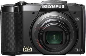 Olympus - Camera Foto SZ-20 (Neagra) Filmare Full HD, Poze 3D + CADOURI
