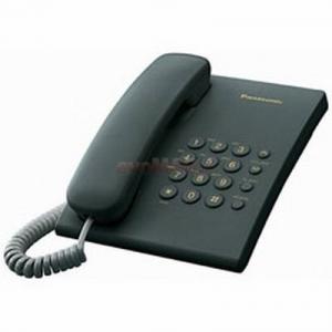 Panasonic - Telefon Fix Panasonic KX-TS500RM (Negru)
