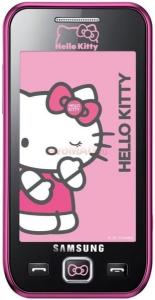 Samsung - Promotie Telefon Mobil S5750 Wave575&#44; TFT capacitive touchscreen 3.2&quot;&#44; 3.15MP&#44; 100MB&#44; Hello Kitty + CADOU