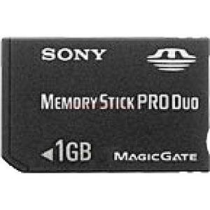 Sony - Memory Stick Duo Pro 1GB MSX-M1GSX