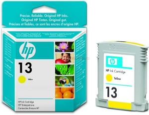 HP - Cartus cerneala HP  13 (Galben)