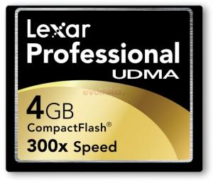 Lexar - Card memorie Compact Flash 300X 4GB