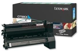 Lexmark - Toner C7720CX (Cyan de foarte mare capacitate - program return)
