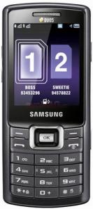 SAMSUNG - Telefon Mobil C5212i (Dual SIM) (Negru nobil)