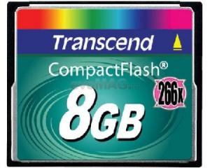 Transcend - Card CompactFlash 8GB