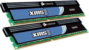 Corsair - Memorii Corsair XMS3 DDR3, 2x4GB, 1600 MHz