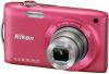 Nikon - aparat foto digital coolpix s3300 (roz) + cadouri