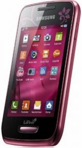 Samsung - Telefon Mobil Samsung S5380 Wave Y&#44; 832 MHz&#44; Bada 2.0&#44; TFT capacitive touchscreen 3.2&quot;&#44; 2MP&#44; 150MB (Rosu La Fleur)
