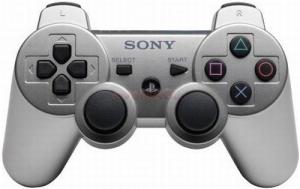 Sony - Controller Wireless DualShock3 pentru PS3 (Argintiu)