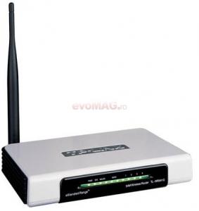 TP-LINK - Cel mai mic pret! Router Wireless 4 Porturi 108Mbps TL-WR641G