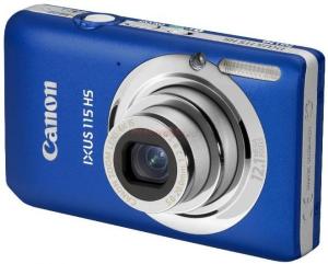Canon - Aparat Foto Digital IXUS 115HS (Albastru) Full HD