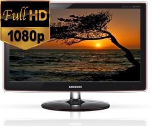 SAMSUNG - Monitor LCD 23" P2370HD (TV Tuner inclus) Rose Black
