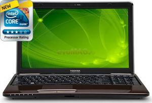 Toshiba - Promotie Laptop Satellite L655-1KQ (Intel Core i3 380M, 15.6", 4GB, 500GB, ATI Radeon HD 5650 @ 1GB, culoare maro) + CADOU