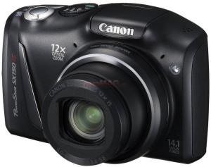 Canon -     Aparat Foto Digital PowerShot SX150 IS (Negru) + CADOURI
