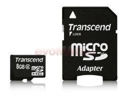 Transcend - Card Micro SDHC Class2 8GB