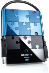 A-DATA -   HDD Extern HV610&#44; 500GB&#44; USB 3.0 (Negru)