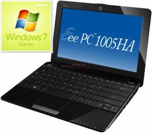 ASUS - Laptop Eee PC 1005HA (Negru)