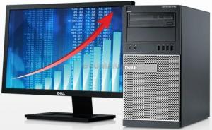 Dell - Cel mai mic pret! Sistem PC Optiplex 790 MT (Intel Core i5-2400, 4GB, HDD 500GB, Speaker, Windows 7 Professional 64 BIT)
