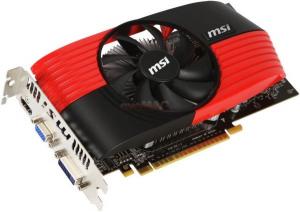 MSI -  Placa Video GeForce GTS 450, 1GB, GDDR5, 128bit, DVI, VGA, HDMI, PCI-E 2.0