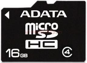 A-DATA - Card de memorie microSDHC 16GB Class 4