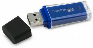 Kingston - Stick USB DataTraveler 102 8GB (Blue)