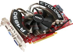 MSI - Placa Video Radeon HD 4890 Cyclone OC (OC + 1.76&#37;)