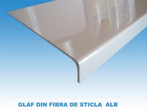 Glaf de fereastra din fibra de sticla GA 400 ALB