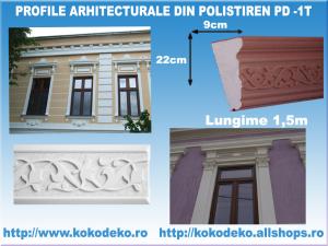 Profil arhitectural din polistiren PD-1T