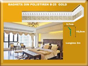 Baghete  din polistiren B 25 GOLD