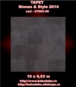 Tapet baie si bucatarii Stones &amp; Style cod 47003-40