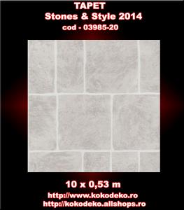 Tapet baie si bucatarii Stones &amp; Style cod 03985-20