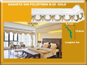 Baghete  din polistiren B 29 GOLD