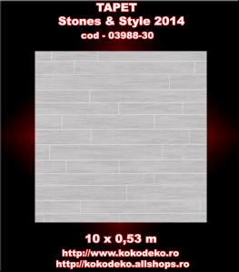 Tapet baie si bucatarii Stones &amp; Style cod  03988-30