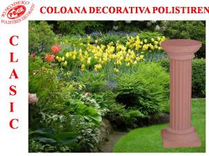 Coloana din polistiren CLASIC