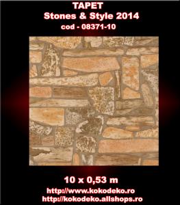 Tapet baie si bucatarii Stones &amp; Style cod 08371-10