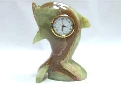 Delfin din onix cu ceas