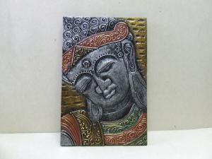 Tablou lemn cu Budha