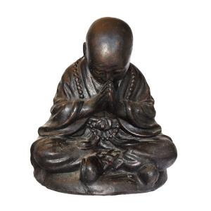 Statueta luptator Shaolin (ora de meditatie)