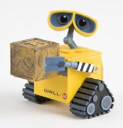 Wall-E cu container de gunoi