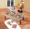 Joc trenulet - deluxe action train table with lid