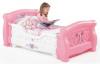 P?tu? pentru feti?e - girl?s toddler sleigh bed